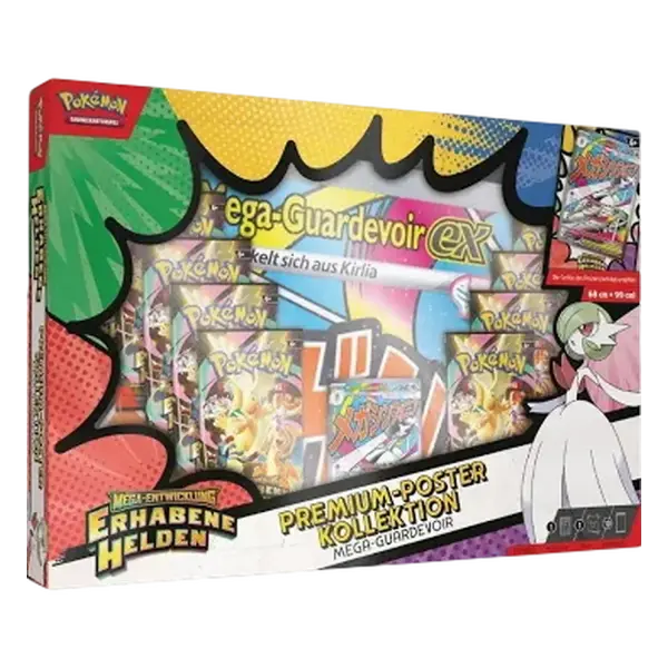 Pok&eacute;mon Mega-Entwicklung: Erhabene Helden (ME02.5) Premium-Poster-Kollektion &ndash; Mega-Guardevoir-ex &ndash; Deutsch