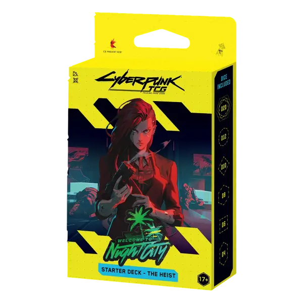 Cyberpunk TCG Welcome To Night City Starter Deck &ndash; The Heist &ndash; Englisch