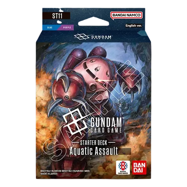 Gundam Card Game Aquatic Assault Starter Deck (ST11) &ndash; Englisch