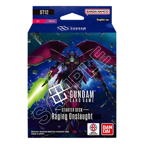 Gundam Card Game Raging Onslaught Starter Deck (ST12) &ndash; Englisch
