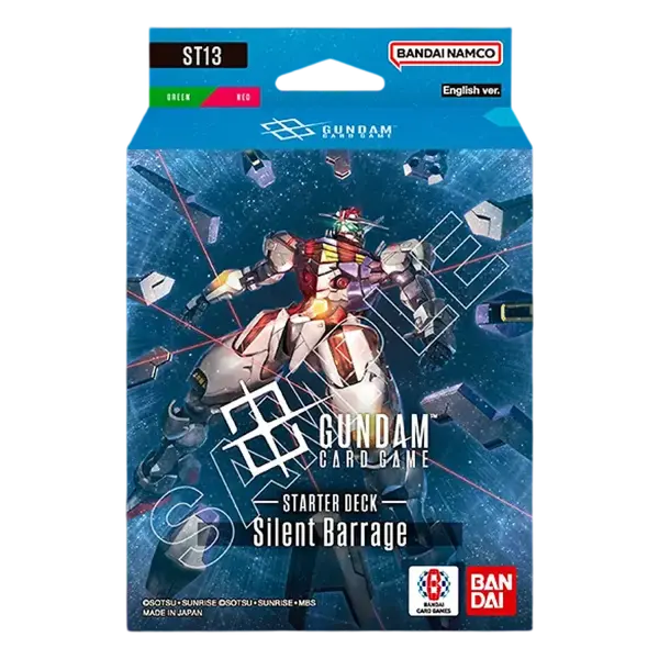 Gundam Card Game Silent Barrage Starter Deck (ST13) &ndash; Englisch