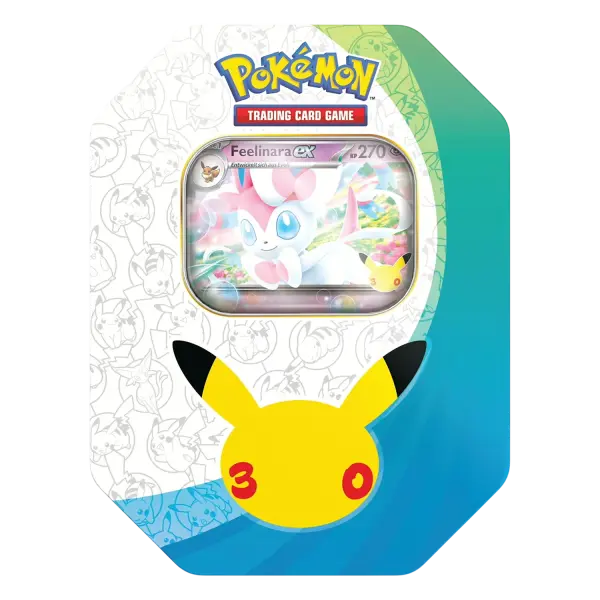 Pok&eacute;mon 30 Jahre (30C) Tin-Box &ndash; Feelinara-ex (Tag) &ndash; Deutsch