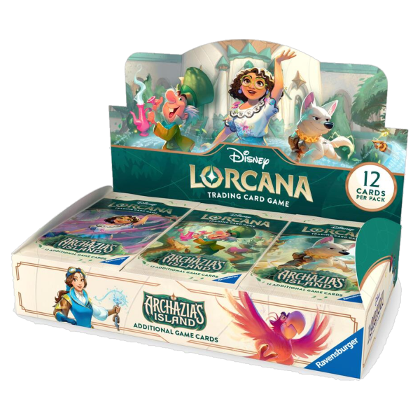 Disney Lorcana Archazias Insel Booster Display 24 Packs DE (Set 7)