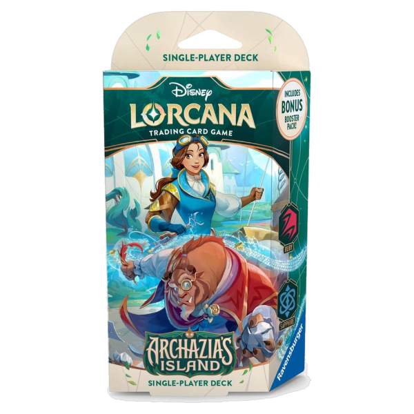 Disney Lorcana Archazias Insel Starterdeck Rubin & Saphir DE (Set 7)