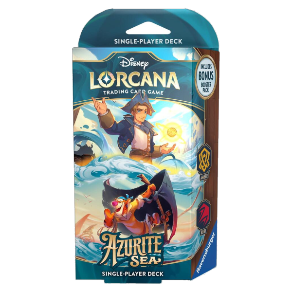 Disney Lorcana Azurblaues Meer Starterdeck Bernstein und Rubin DE (Set 6)