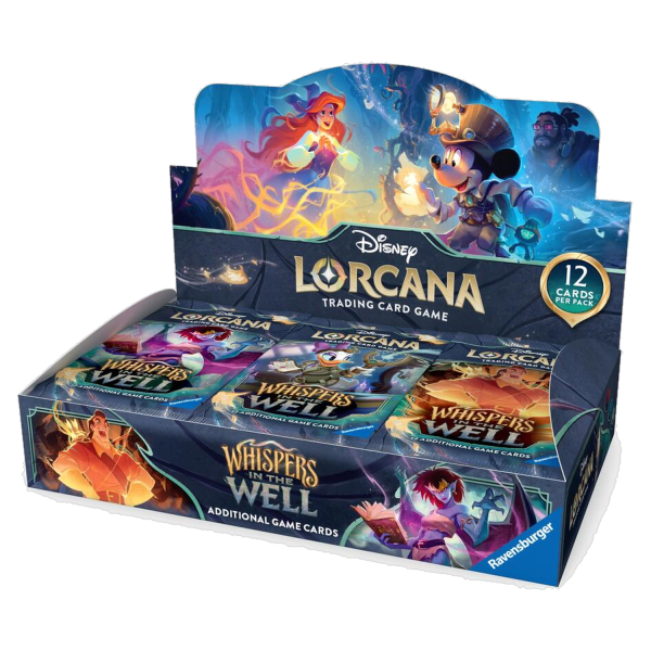 Disney Lorcana TCG: Gefl&uuml;ster aus der Tiefe - Booster Display (24 Packs) - Deutsch