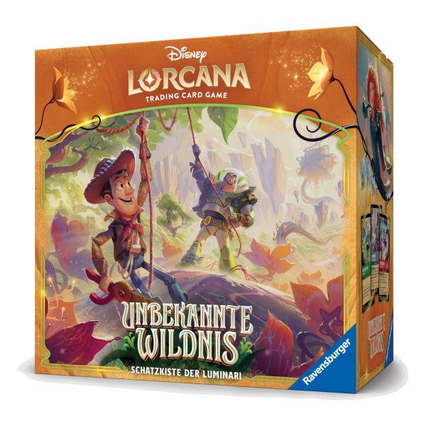 Disney Lorcana TCG: Unbekannte Wildnis - Schatzkiste der Luminari - Deutsch