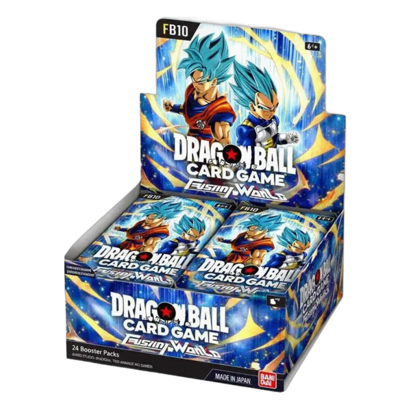 Dragon Ball Card Game Fusion World Cross Force (FB10) Booster Display (24 Packs) &ndash; Englisch