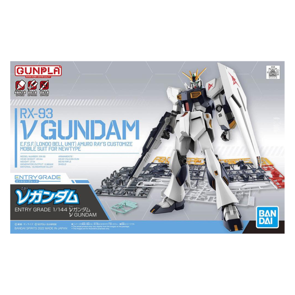 Entry Grade Nu Gundam (RX-93) 1/144 Model Kit