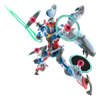 HG 1/144 GQuuuuuuX (Endymion Unit Awakened)
