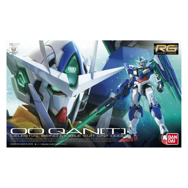 Bandai RG 1/144 00 QAN[T] (GNT-0000) &ndash; Mobile Suit Gundam 00