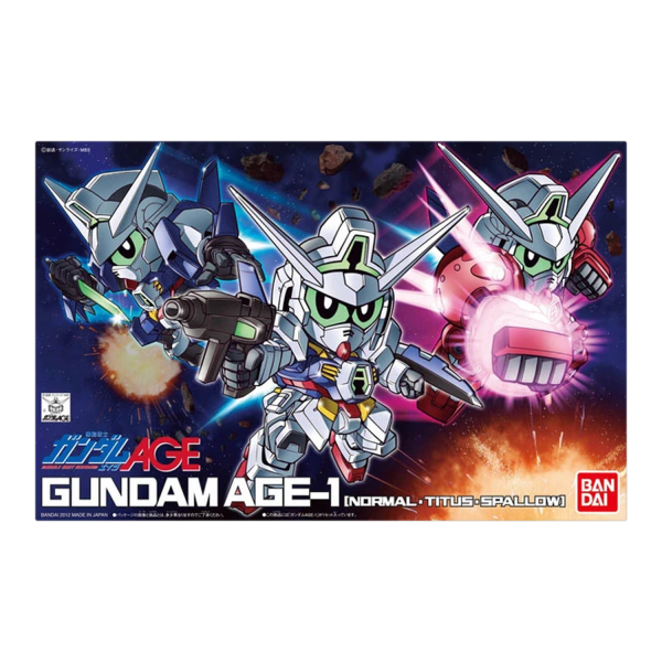 Bandai BB Senshi SD Gundam AGE-1 (Normal / Titus / Spallow) Model-Kit