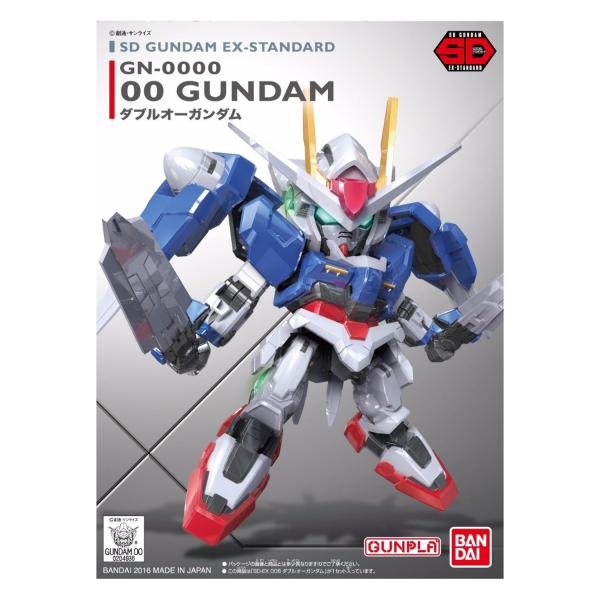 Bandai SD Gundam EX-Standard 008 00 Gundam (GN-0000) Model Kit