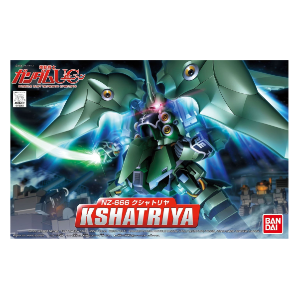 Bandai SD Gundam BB Senshi #367 NZ-666 Kshatriya (Gundam UC)