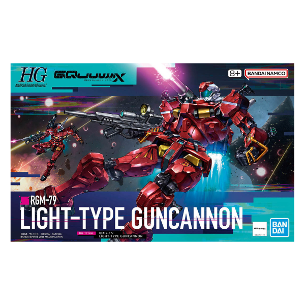 HG Light-Type Guncannon 1/144 &ndash; Mobile Suit Gundam GQuuuuuuX