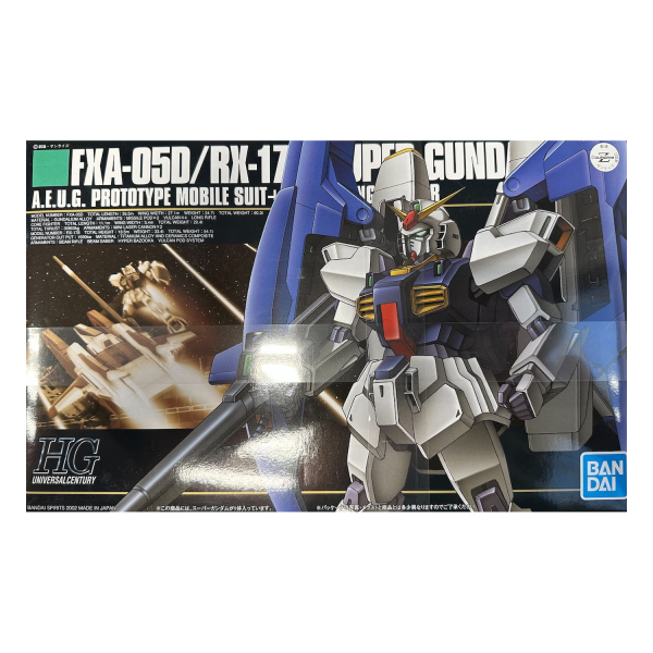 Bandai HGUC 1/144 FXA-05D/RX-178 Super Gundam (Mobile Suit Zeta Gundam)