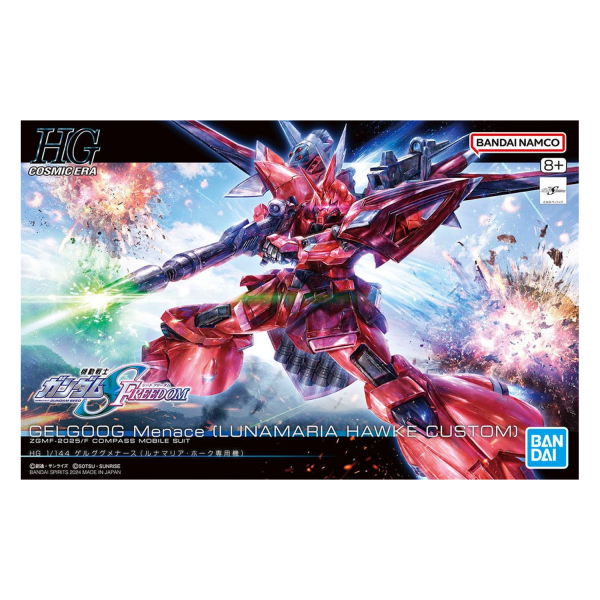 Bandai HGCE Gelgoog Menace (Lunamaria Hawke Custom) 1/144 &ndash; Mobile Suit Gundam SEED Freedom
