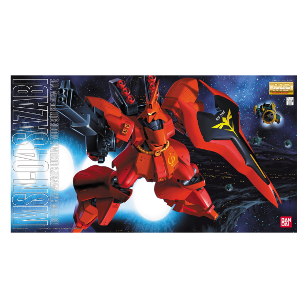 Bandai MG 1/100 MSN-04 Sazabi Ver.Ka &ndash; Chars Counterattack