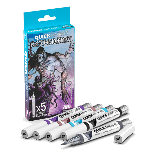 AK Interactive Quick Markers Set &ndash; Imperial Troopers (AKMQ104, 5 Farben)