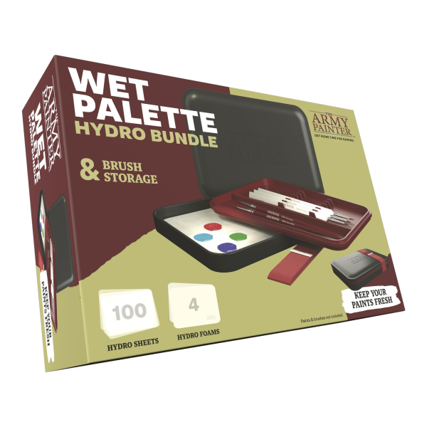 The Army Painter Wet Palette Hydro Bundle (Nasspalette + Refill-Set)