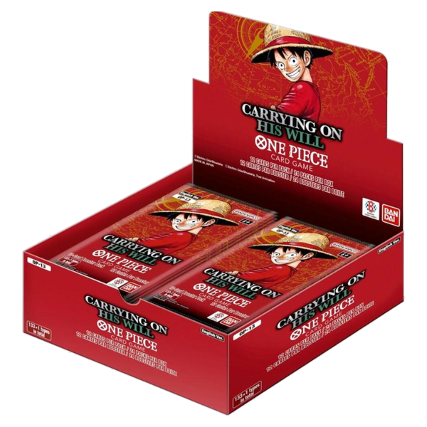 One Piece Card Game OP-13 Carrying on his Will Booster Display 24 Packs EN