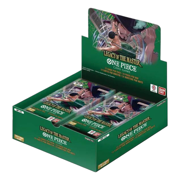 One Piece Card Game OP-12 Legacy of the Master Booster Display 24 Packs EN