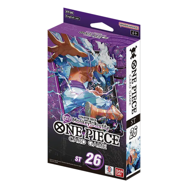 One Piece Card Game ST-26 Starter Deck Purple/Black Monkey.D.Luffy (Englisch)