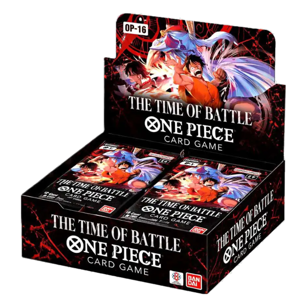 One Piece Card Game OP-16 The Time of Battle Booster Display (24 Packs) &ndash; Englisch