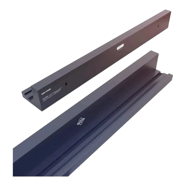 Raw2Rare SlabGallery55 Solid Black 2er-Set