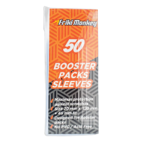 Friki Monkey Booster Pack Sleeves Resealable 70x120 mm...