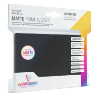 Gamegenic Matte Prime Sleeves Black (100 St&uuml;ck,...