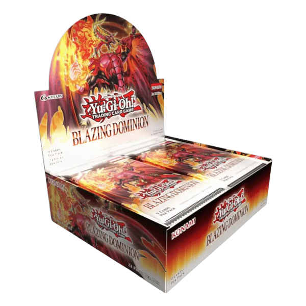 Yu-Gi-Oh! Blazing Dominion (BLZD) Booster Display (24 Packs) 1. Auflage &ndash; Deutsch