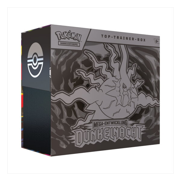 Pok&eacute;mon Mega-Entwicklung: Dunkelnacht (ME05) Top-Trainer-Box &ndash; Deutsch &ndash; Sealed / Neu