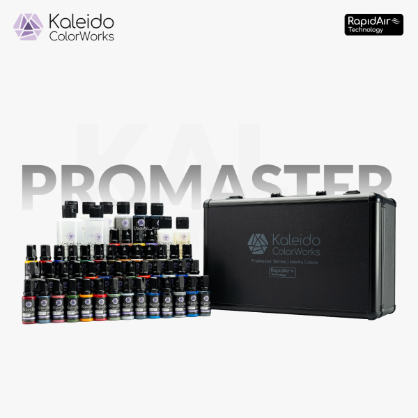 Kaleido Colorworks ProMaster Series Mecha Colors &ndash; Airbrush-Farbset