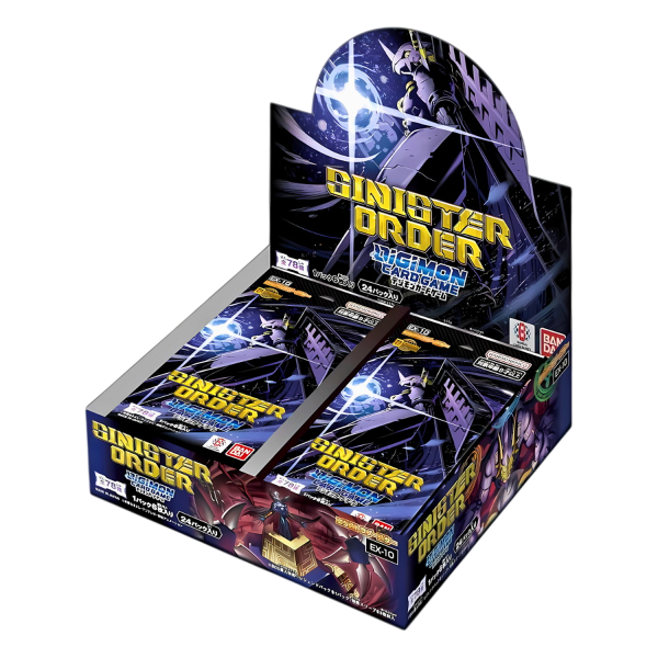 Digimon Card Game EX-10 Sinister Order Booster Display (24 Packs) &ndash; Englisch