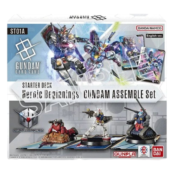 Gundam Card Game Heroic Beginnings Starter Deck (ST01A) &ndash; Englisch