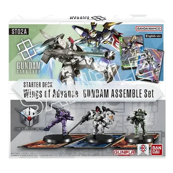 Gundam Card Game Wings of Advance Starter Deck (ST02A) &ndash; Englisch