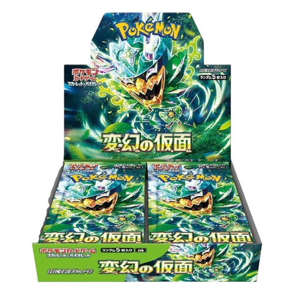 Pok&eacute;mon Mask of Change (SV6) Booster Display &ndash; Japanisch
