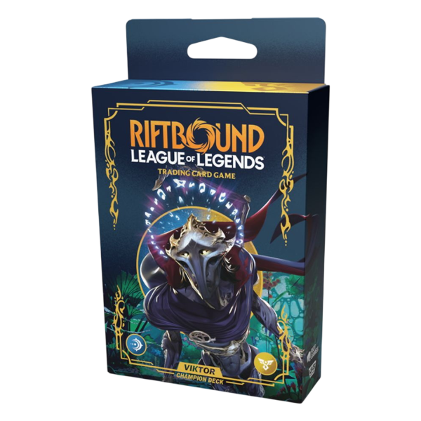 Riftbound &ndash; League of Legends TCG: Origins (RBO01) Starter-/Themen-Deck &ndash; Riftbound Starterset Viktor Eng &ndash; Englisch