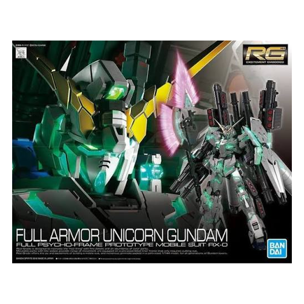 RG Full Armour Unicorn 30 1/144 &ndash; Mobile Suit Gundam Unicorn