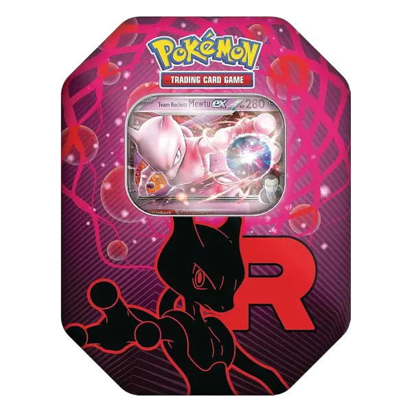 Pok&eacute;mon Team Rocket Tin-Box (Mewtu) &ndash; Deutsch