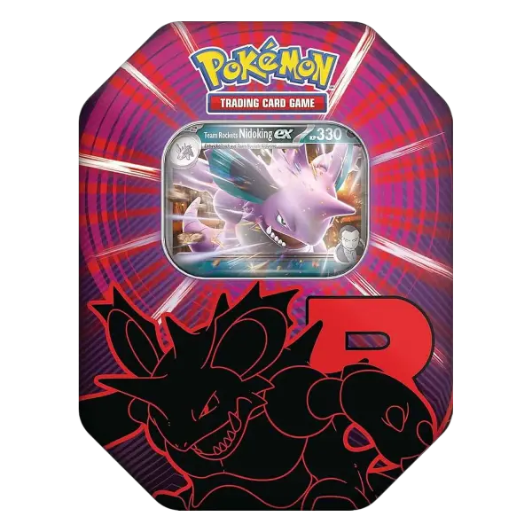 Pok&eacute;mon Team Rocket Tin-Box (Nidoking) &ndash; Deutsch