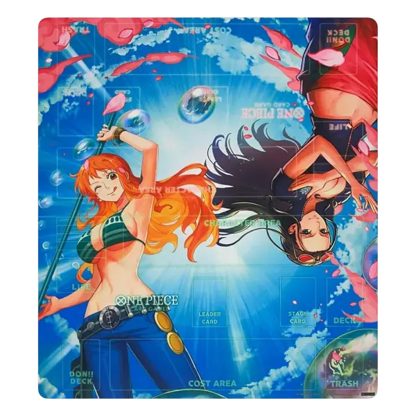 One Piece Card Game Playmat Nami & Robin 2P