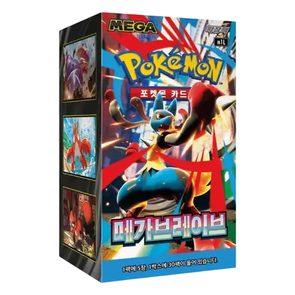 Pok&eacute;mon Mega Brave (M1L) Booster Display &ndash; Koreanisch