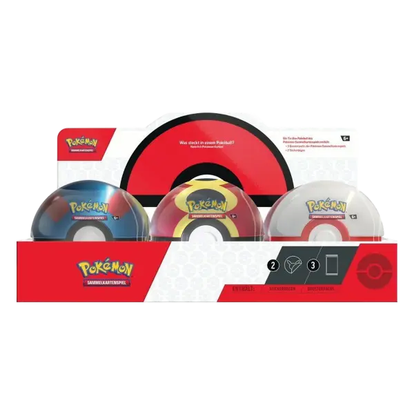 Pok&eacute;mon Pok&eacute;ball Tin-Box 2025 &ndash; Motiv variiert &ndash; Deutsch