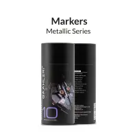Gaahleri Metallic Series Marker Set (10 Metallic-Farben)